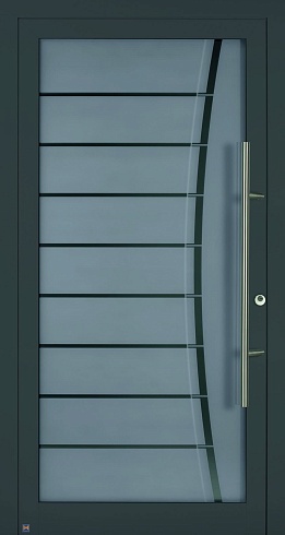Стеклянные входные двери Hormann TopComfort - Мотив 100 / MG 116