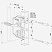 Заказать Замок крупный декоративный накладной  Locinox (Бельгия) LAKQ4040 H2L — на кованую калитку в Батайске