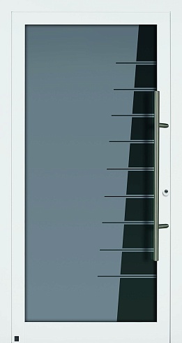 Стеклянные входные двери TopComfort Hormann - Мотив 100 / MG 117 Батайске