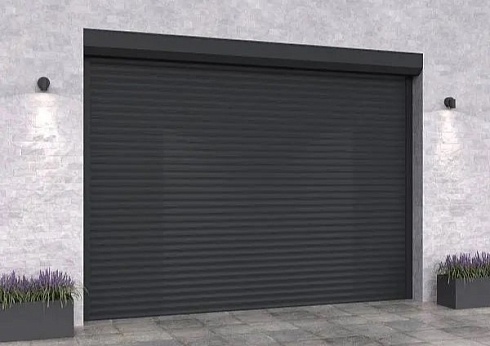Рулонные ворота для гаража Алютех Trend с алюминиевым профилем PD/77 и высокой защитой от взлома с доставкой в Батайске 